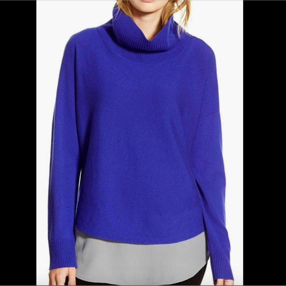 Nwt 298 Eileen Fisher Draped Turtleneck 